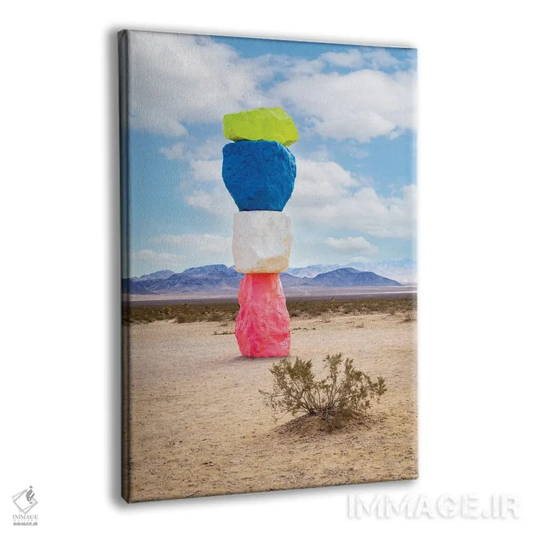 تابلو دکوراتیو Nevada,هنر متروکه، نوادا اثر سوزانه کرمر - نمای پرسپکتیو محصول