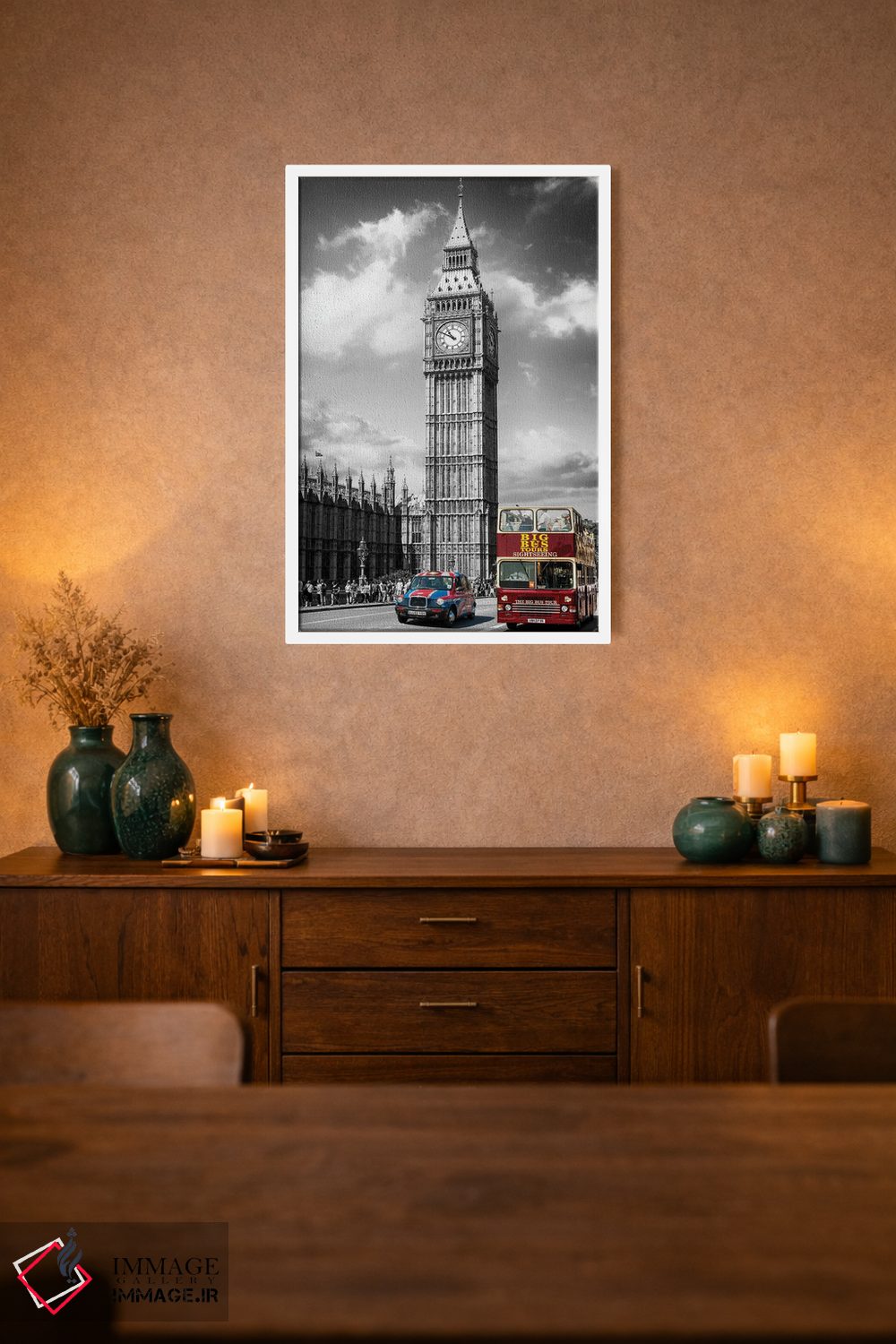 تابلو دکوراتیو Big Ben London, United Kingdom,صدای لندن، بیگ بن لندن، بریت… اثر سوزانه کرمر - D1W