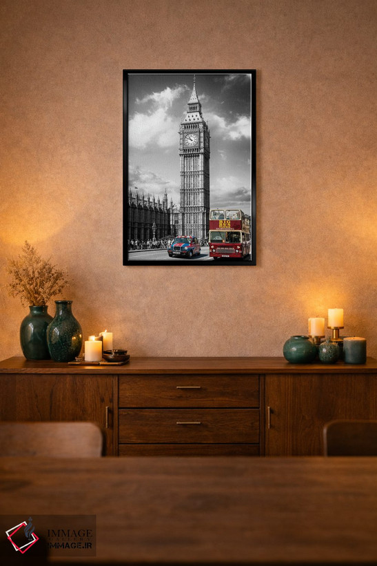 تابلو دکوراتیو Big Ben London, United Kingdom,صدای لندن، بیگ بن لندن، بریت… اثر سوزانه کرمر - D2B
