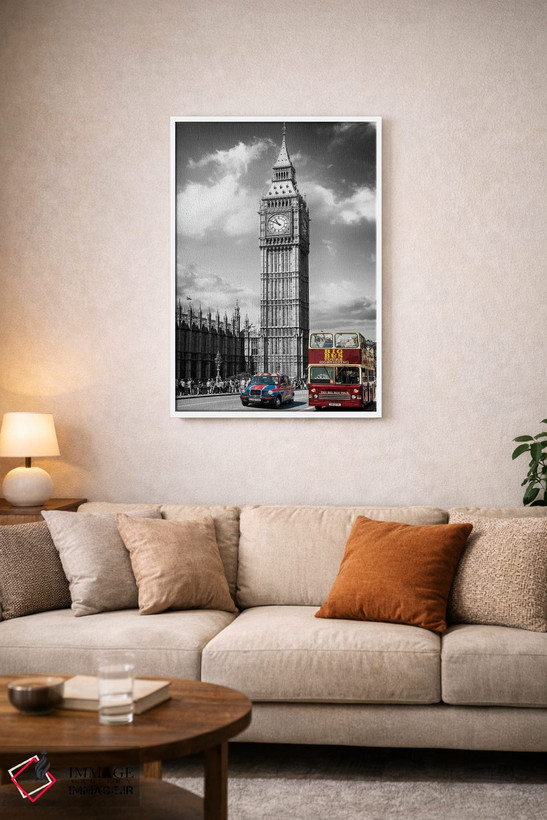 تابلو دکوراتیو Big Ben London, United Kingdom,صدای لندن، بیگ بن لندن، بریت… اثر سوزانه کرمر - D3W