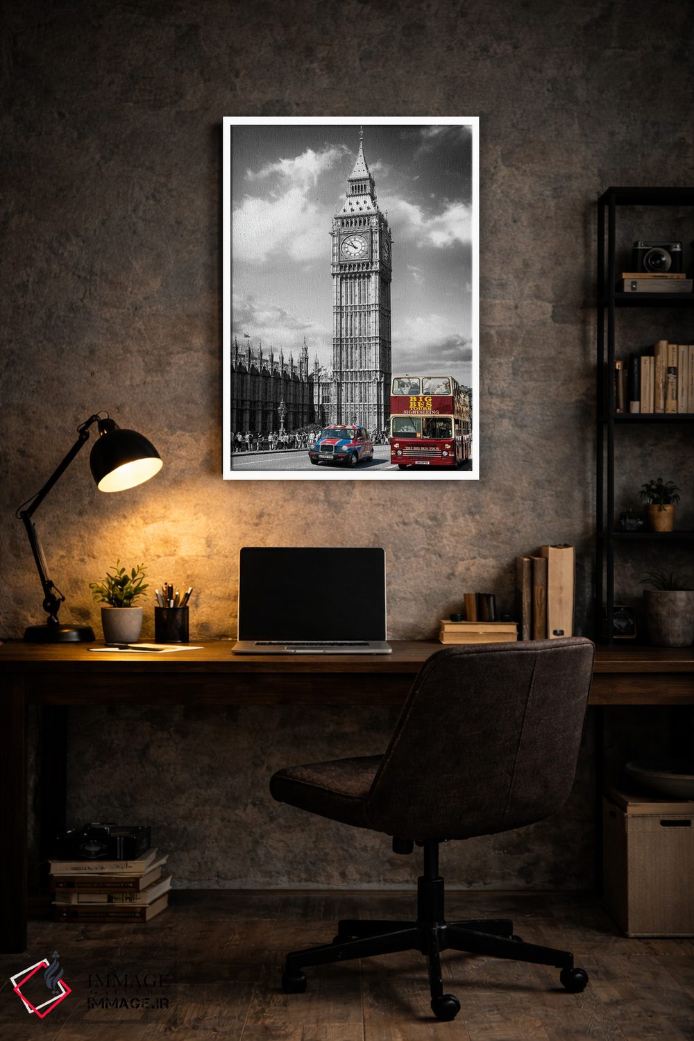 تابلو دکوراتیو Big Ben London, United Kingdom,صدای لندن، بیگ بن لندن، بریت… اثر سوزانه کرمر - D6W