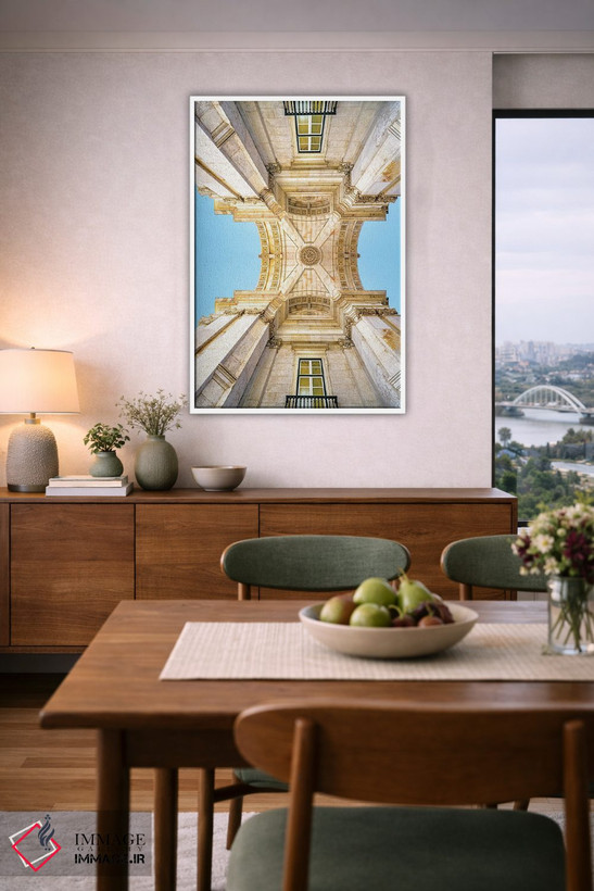 تابلو دکوراتیو طاق تاریخی در لیسبون پرتغال اثر سوزانه کرمر - D6W
