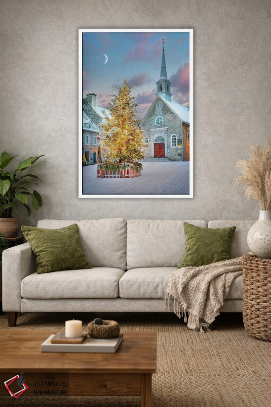 تابلو دکوراتیو رویای برفی اثر سوزانه کرمر - D1W