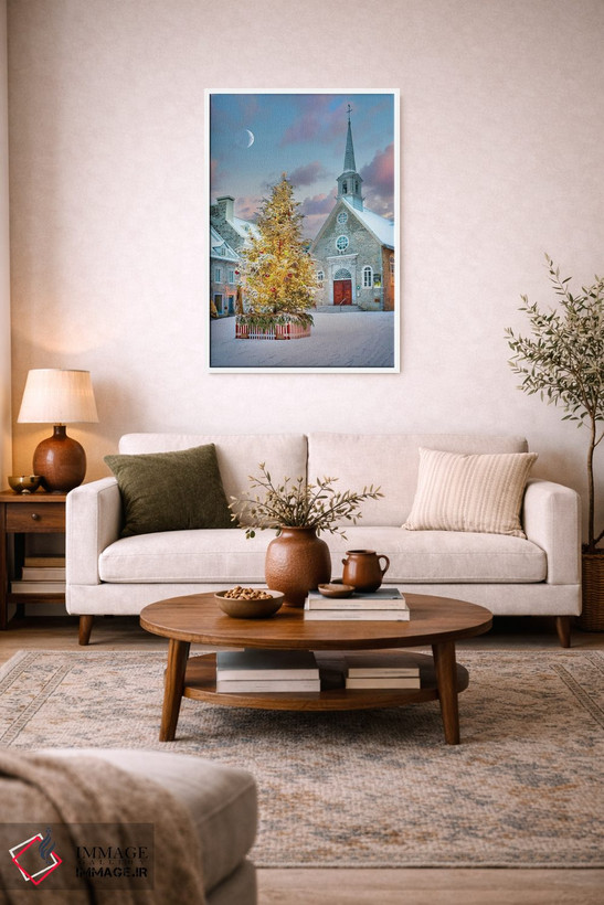 تابلو دکوراتیو رویای برفی اثر سوزانه کرمر - D3W