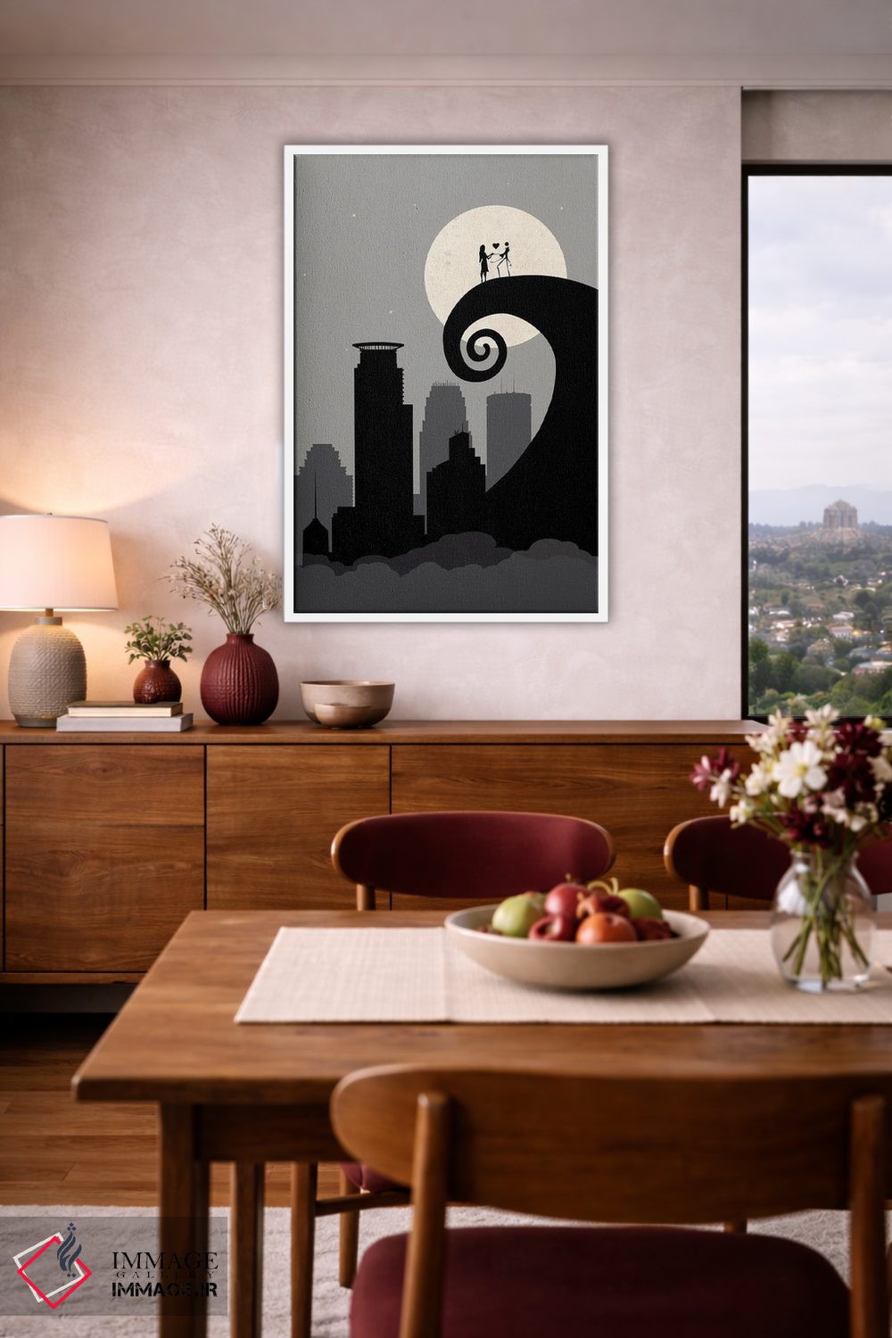 تابلو دکوراتیو کابوس مینیاپولیس اثر پروژه دنیای آسمان ها - D3W