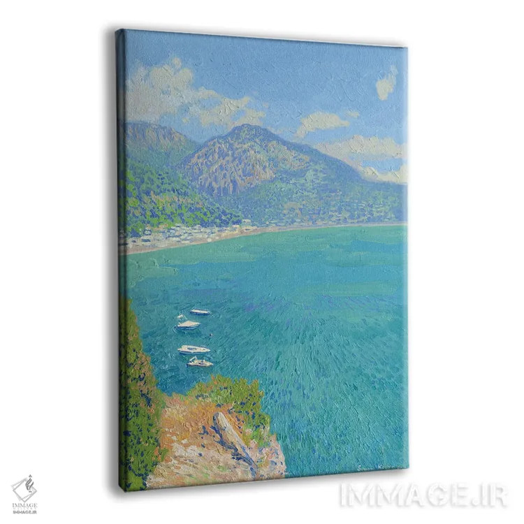 تابلو دکوراتیو بندر در سوتوموره مونته نگرو اثر سایمون کوژین - نمای پرسپکتیو محصول