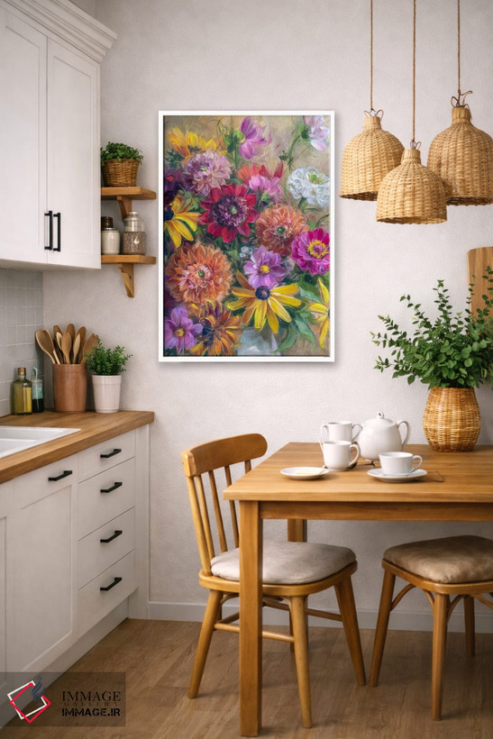 تابلو دکوراتیو وفور اثر آلیسا کاری - D6W