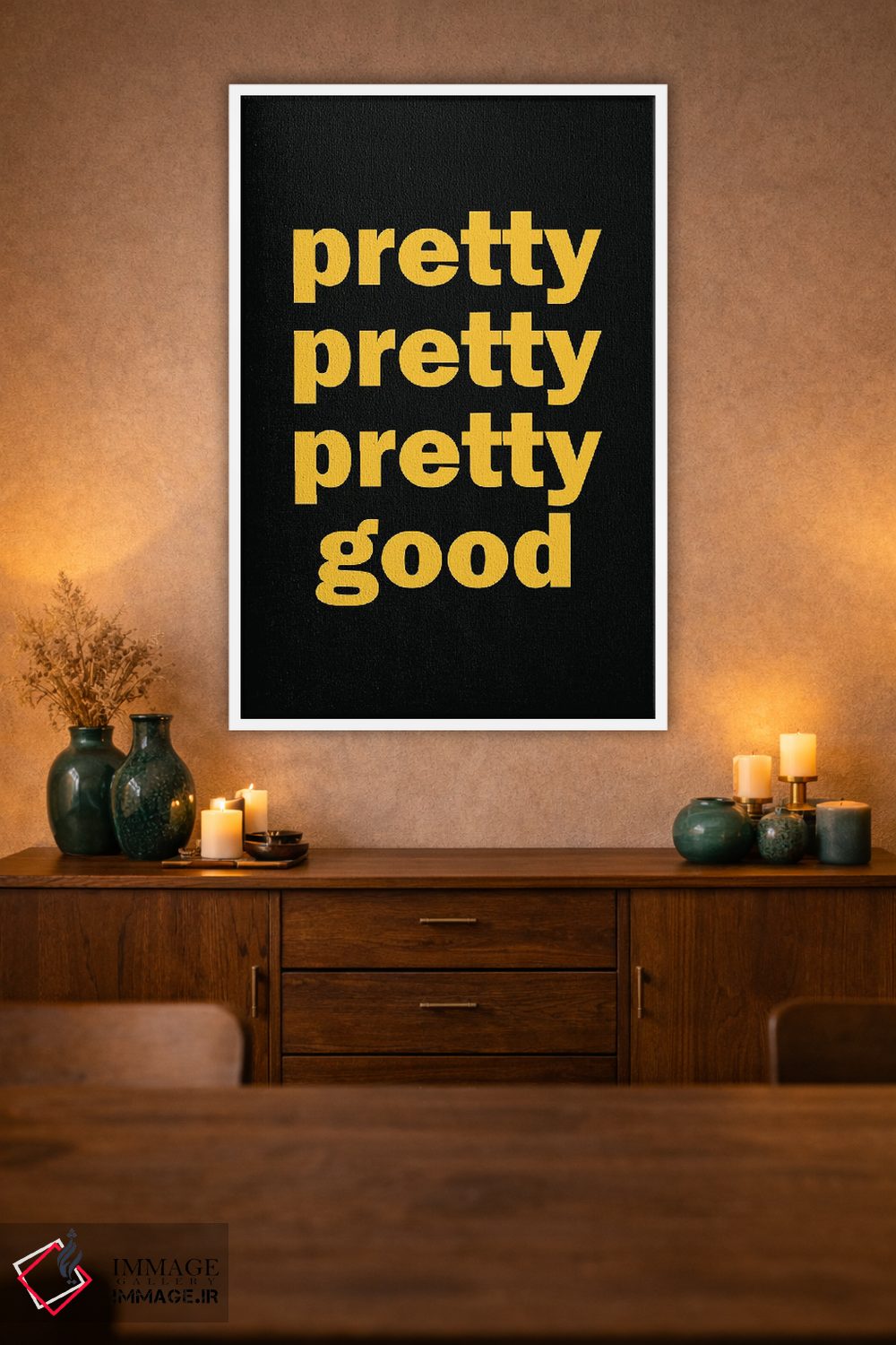 تابلو دکوراتیو Pretty, Pretty Good, Curb Your Enthusiasm,خیلی خیلی خوب، س… اثر سایمون لاوری - D2W