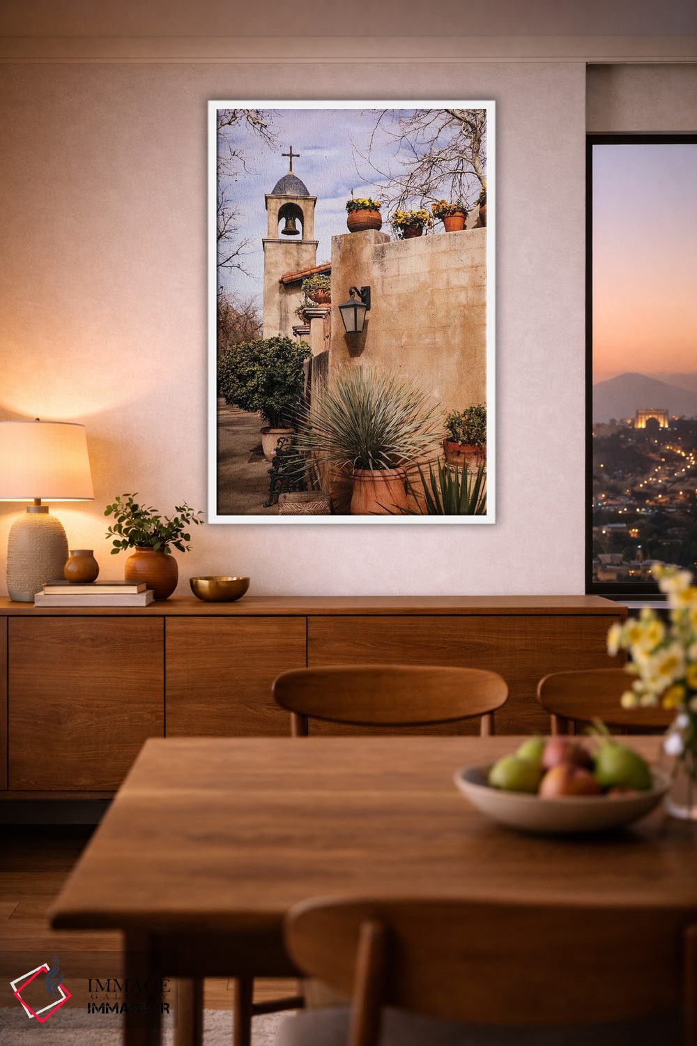 تابلو دکوراتیو Arizona Tlaquepaque Chapel,سدونا، آریزونا. کلیسای تلاکوپاکه اثر جولی سیندا - D2W