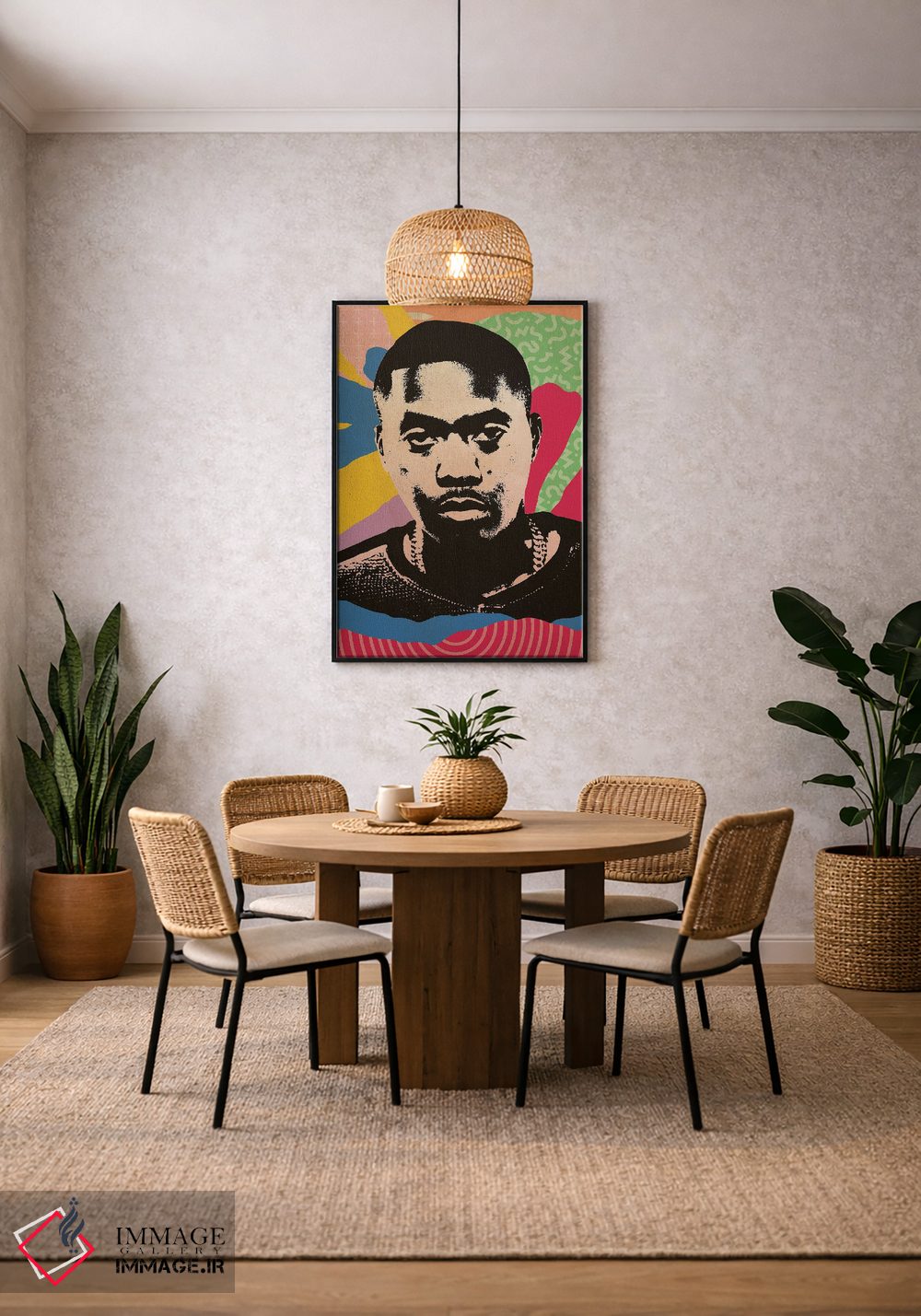 تابلو دکوراتیو ناس اثر سوپانوا - D4B