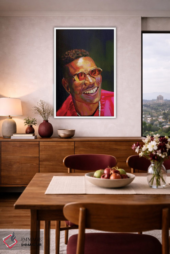 تابلو دکوراتیو ویزکید اثر سم آنچه - D4W