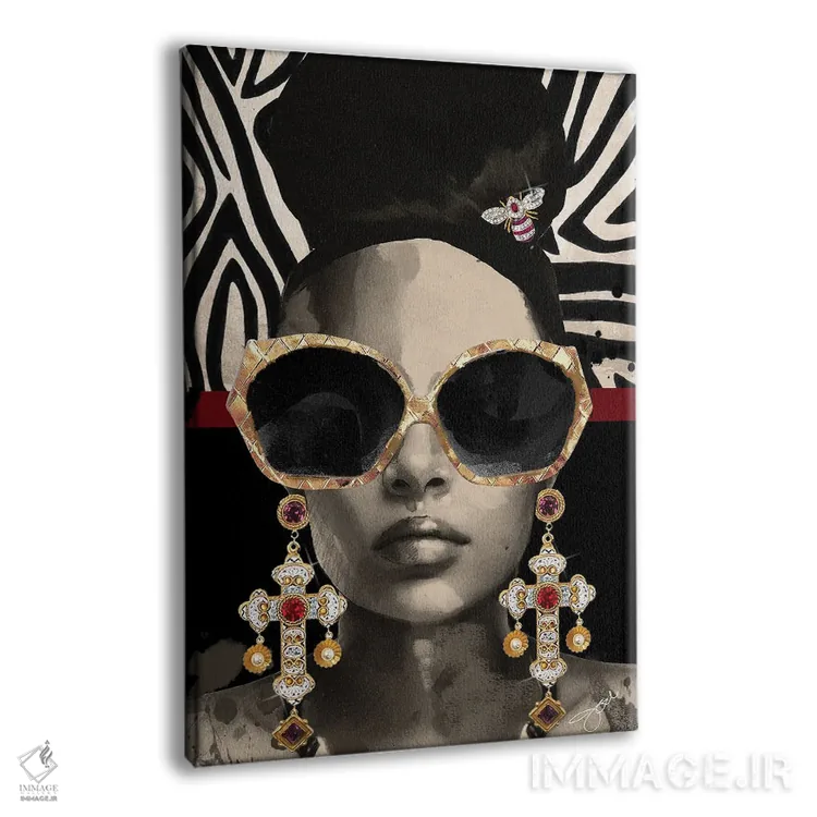 تابلو دکوراتیو ایمان به آینده اثر استودیو وان - نمای پرسپکتیو محصول