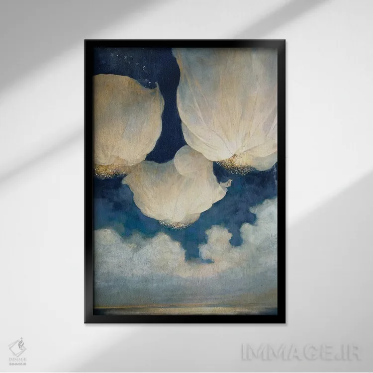 تابلو دکوراتیو When The World Went Dreaming,فلورنیمبوس، زمانی ک… اثر استودیو سامنمـیگراتوری - نمای قابدار مشکی