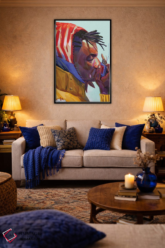 تابلو دکوراتیو نفس گیر اثر سم آنچه - D4B