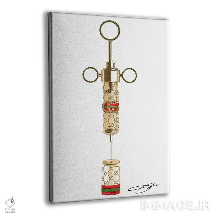 تابلو دکوراتیو شات گوچی اثر استودیو وان - نمای پرسپکتیو محصول