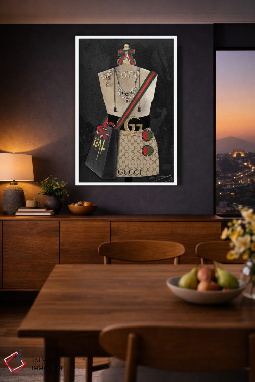 تابلو دکوراتیو دختر رومی اثر استودیو وان - D4W