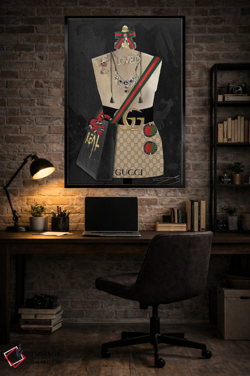 تابلو دکوراتیو دختر رومی اثر استودیو وان - D5B