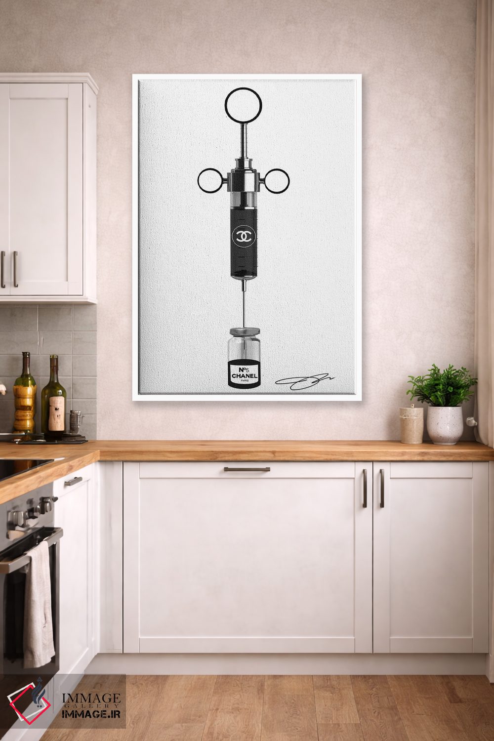 تابلو دکوراتیو شات شنل اثر استودیو وان - D3W