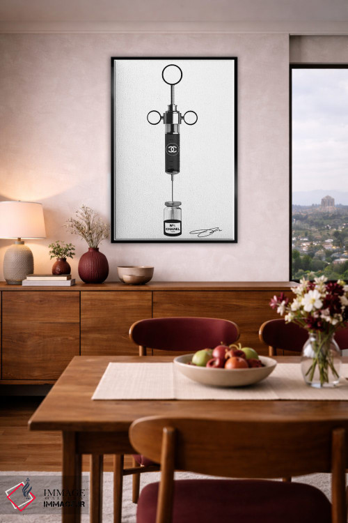 تابلو دکوراتیو شات شنل اثر استودیو وان - D5B