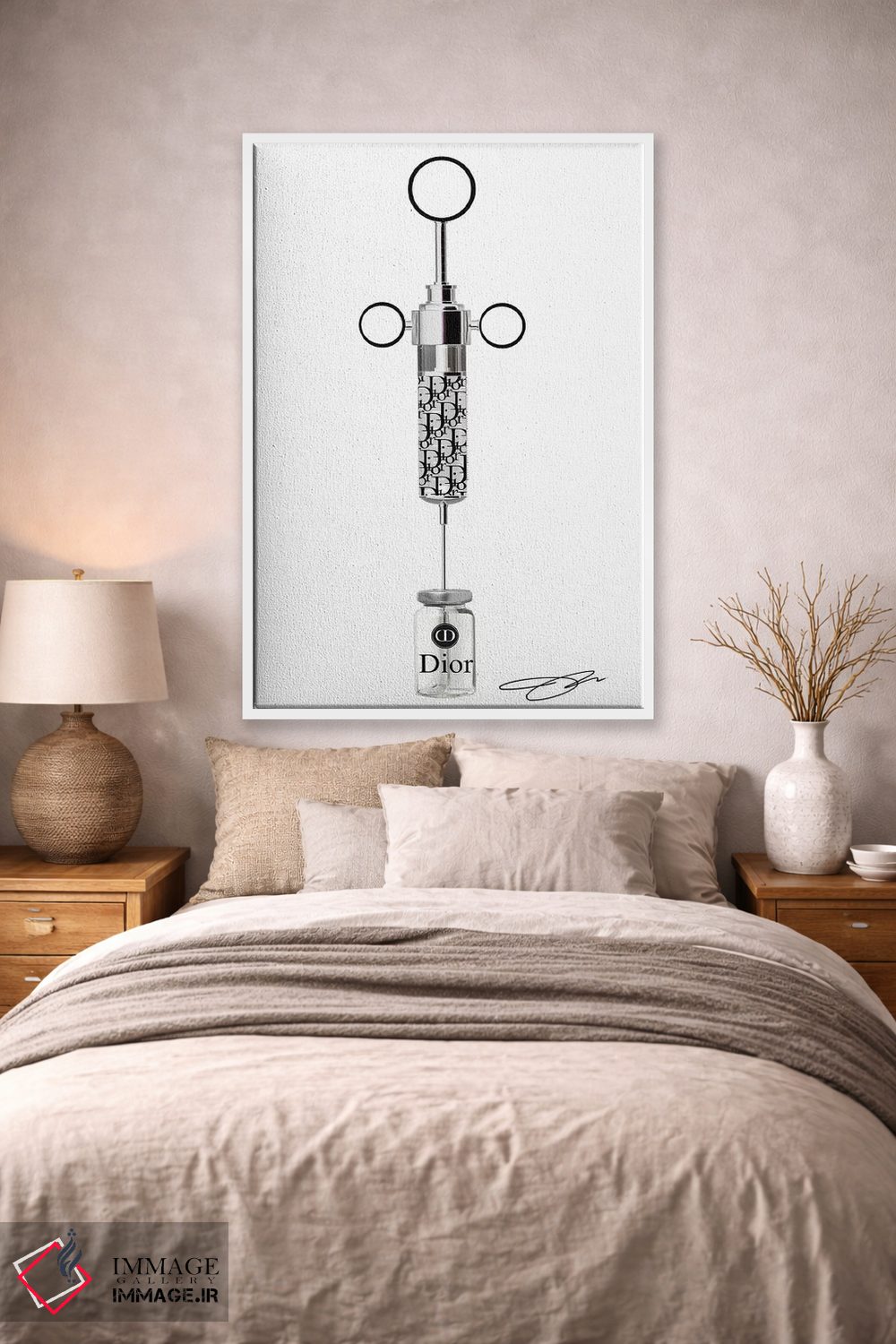 تابلو دکوراتیو شات دیور اثر استودیو وان - D1W