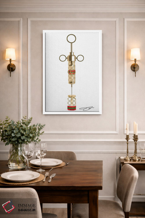 تابلو دکوراتیو شات گوچی اثر استودیو وان - D1W