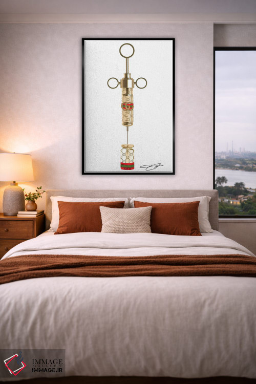 تابلو دکوراتیو شات گوچی اثر استودیو وان - D5B