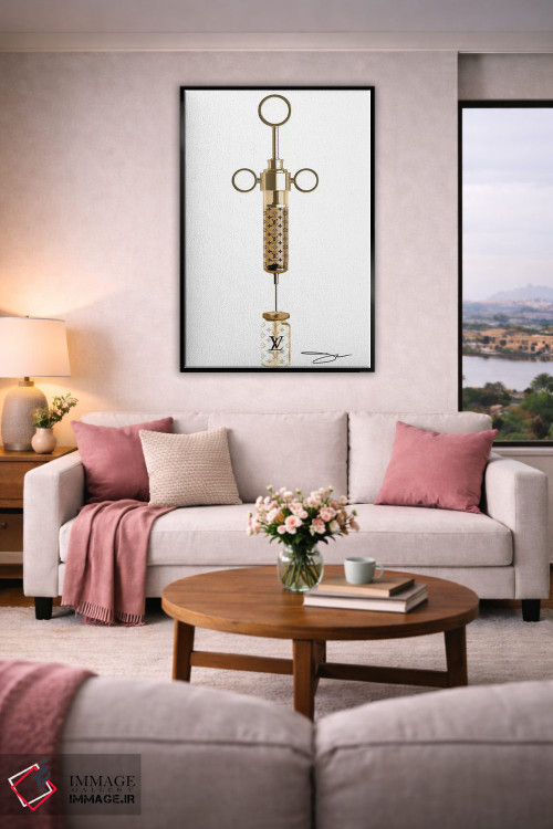 تابلو دکوراتیو شات لویی اثر استودیو وان - D4B