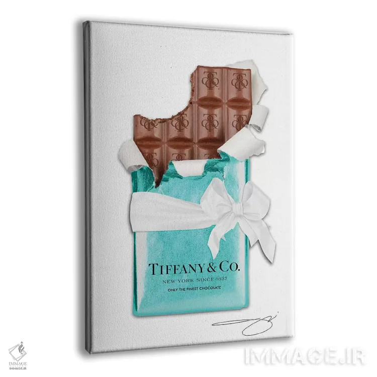 تابلو دکوراتیو اشتیاق به الماس ها اثر استودیو وان - نمای پرسپکتیو محصول