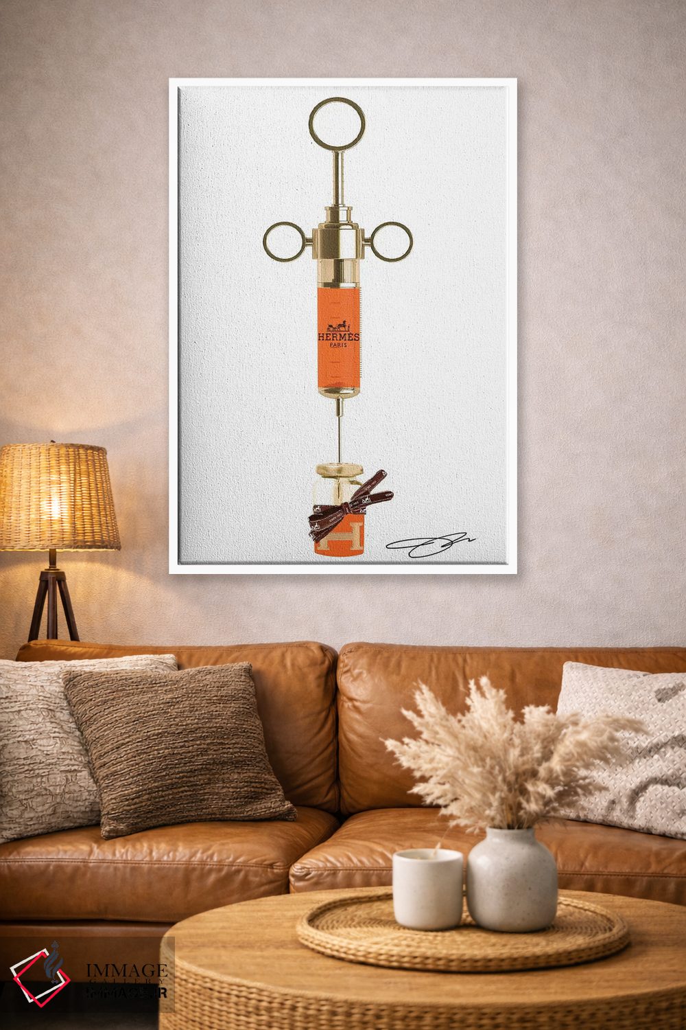 تابلو دکوراتیو شات هرمس اثر استودیو وان - D4W