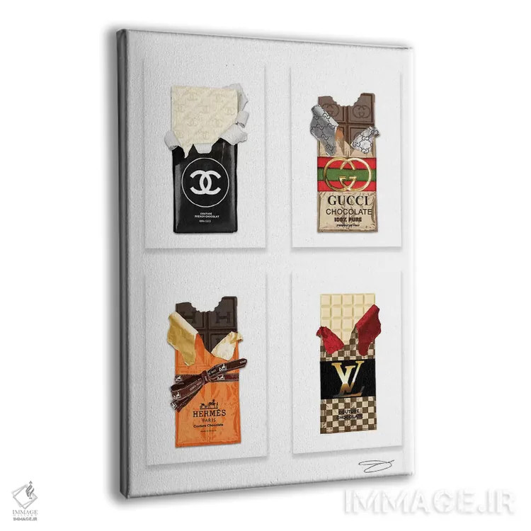 تابلو دکوراتیو اشتیاق برای لباس های سفارشی اثر استودیو وان - نمای پرسپکتیو محصول