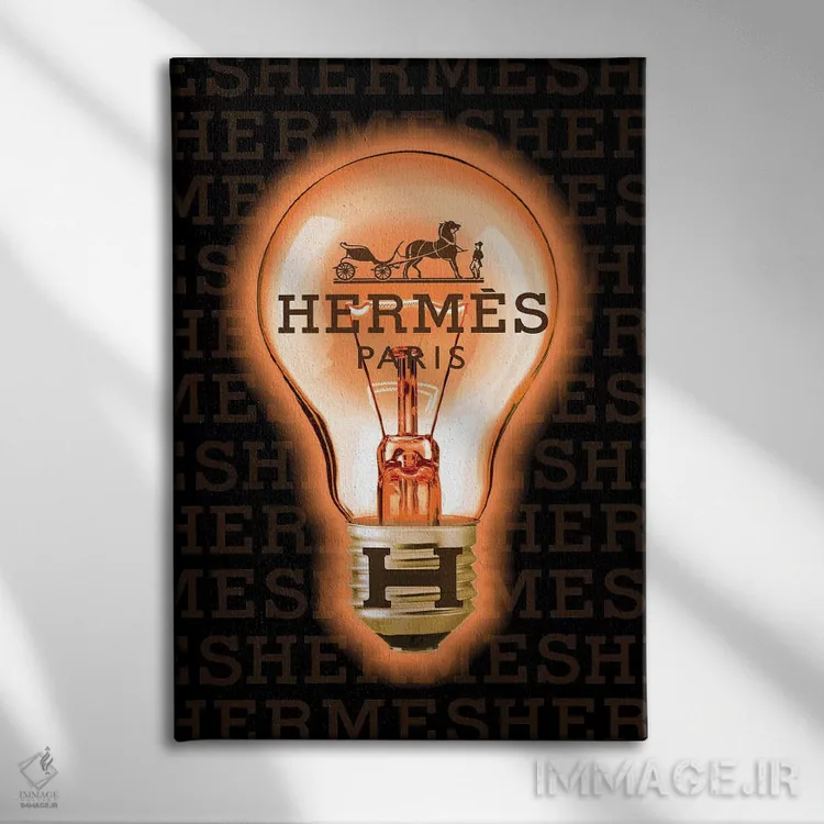 تابلو دکوراتیو هرمس ایده خوبی است اثر استودیو وان - نمای روبهرو روی دیوار