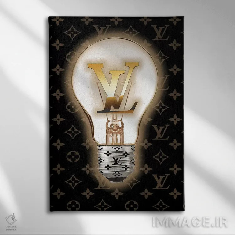 تابلو دکوراتیو لویی ایده خوبی است اثر استودیو وان - نمای روبهرو روی دیوار