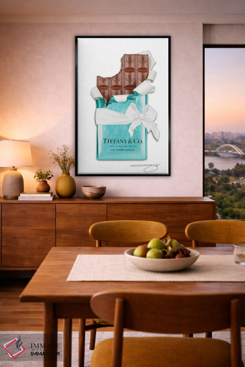 تابلو دکوراتیو اشتیاق به الماس ها اثر استودیو وان - D6B