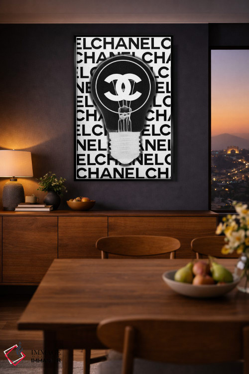 تابلو دکوراتیو شنل ایده خوبی است اثر استودیو وان - D1B