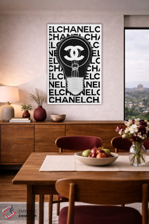 تابلو دکوراتیو شنل ایده خوبی است اثر استودیو وان - D2W