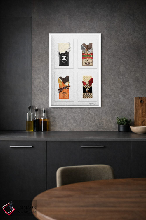 تابلو دکوراتیو اشتیاق برای لباس های سفارشی اثر استودیو وان - D1W