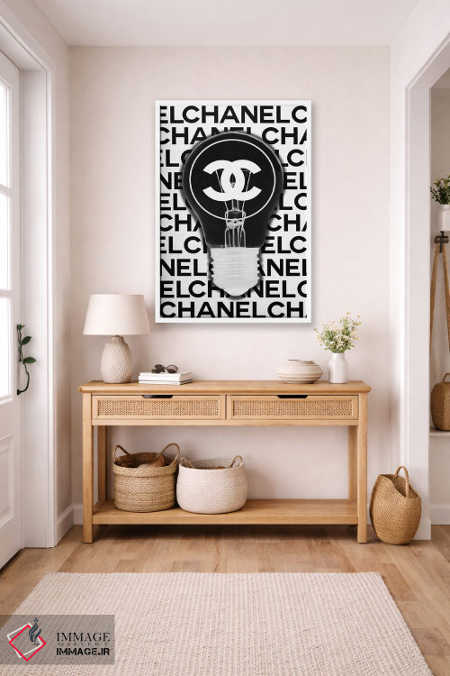 تابلو دکوراتیو شنل ایده خوبی است اثر استودیو وان - D4W