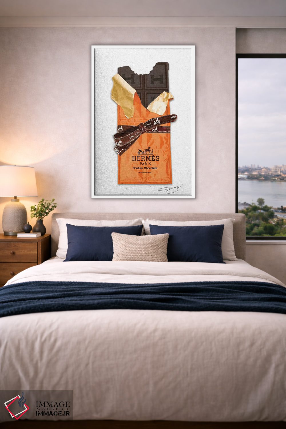 تابلو دکوراتیو اشتیاق به اچ اثر استودیو وان - D4W