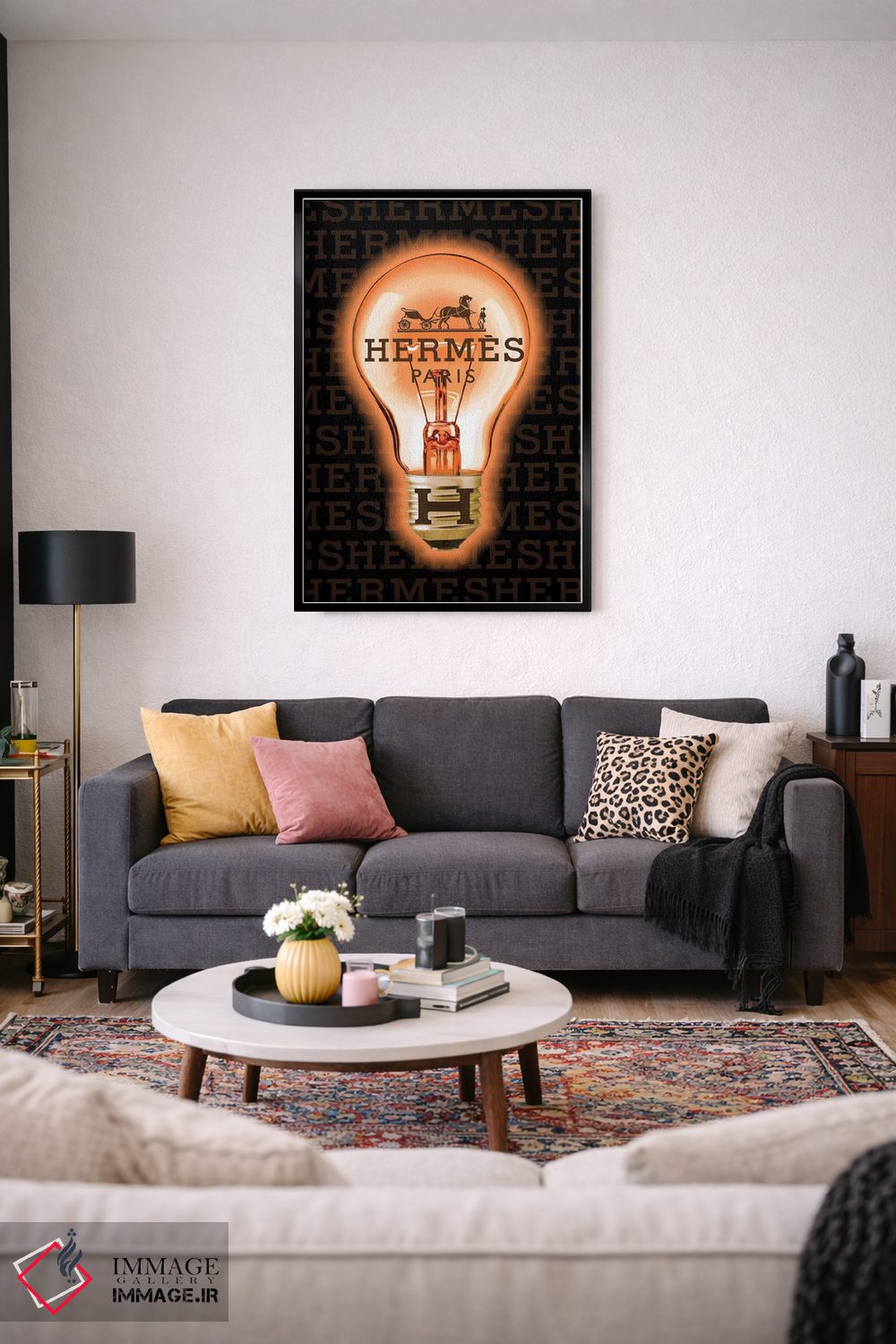 تابلو دکوراتیو هرمس ایده خوبی است اثر استودیو وان - D4B