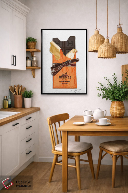 تابلو دکوراتیو اشتیاق به اچ اثر استودیو وان - D6B