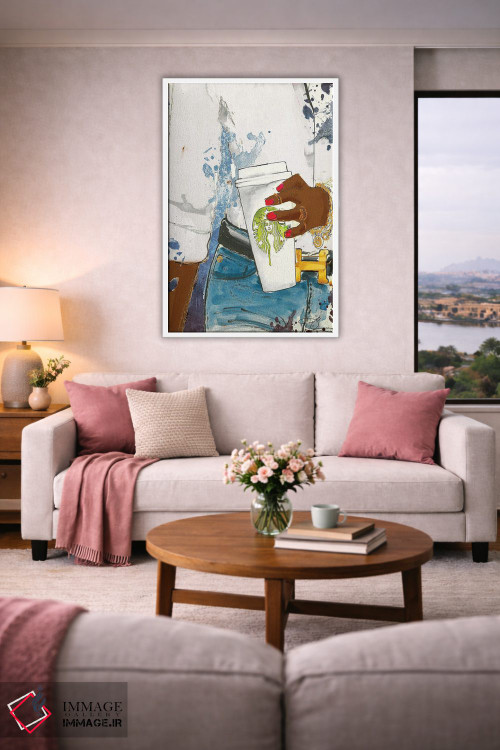 تابلو دکوراتیو ایمان به استارباکس اثر استودیو وان - D3W