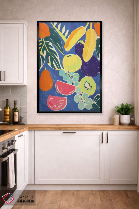 تابلو دکوراتیو میوه های رنگارنگ اثر ساشا رابینسون - D2B