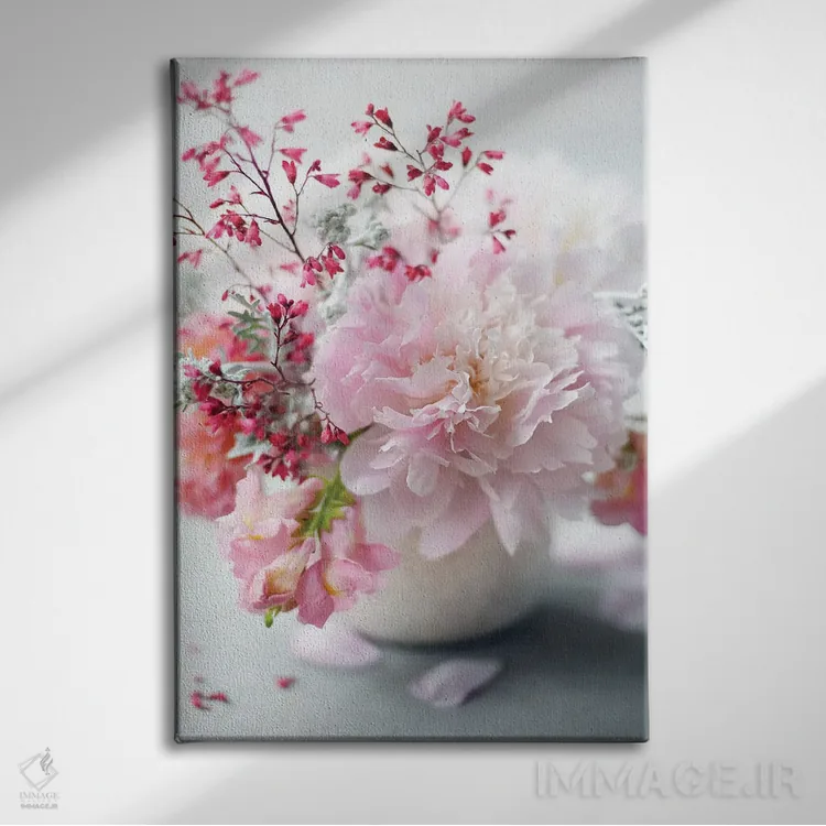 تابلو دکوراتیو لذت صبحگاهی اثر سارا گاردنر - نمای روبهرو روی دیوار