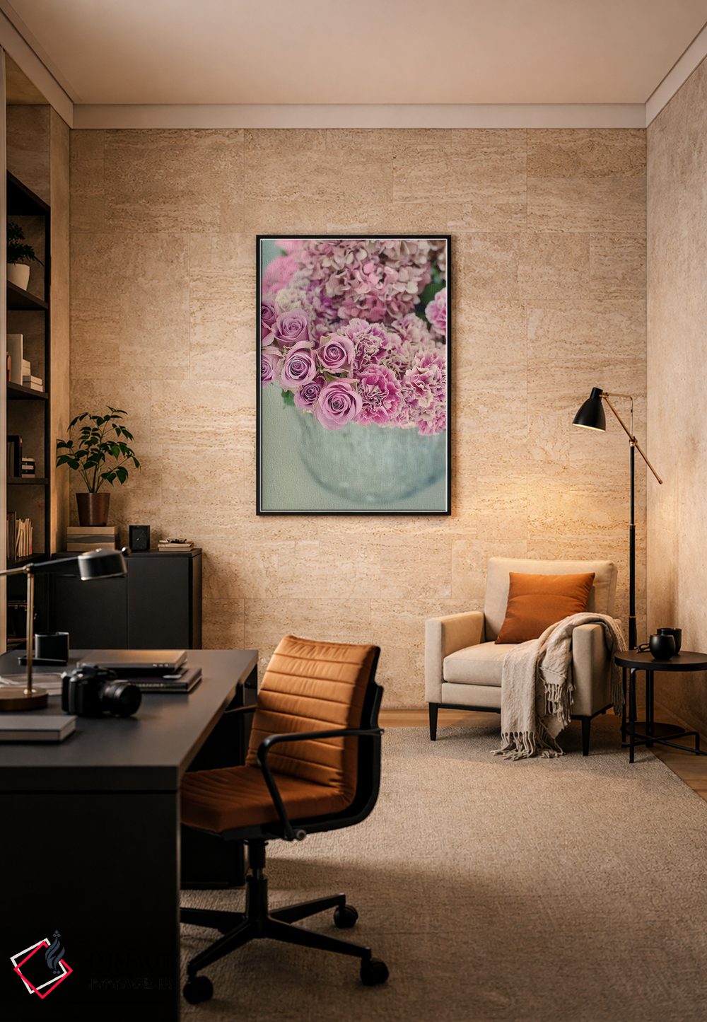 تابلو دکوراتیو پر از زیبایی اثر سارا گاردنر - D6B