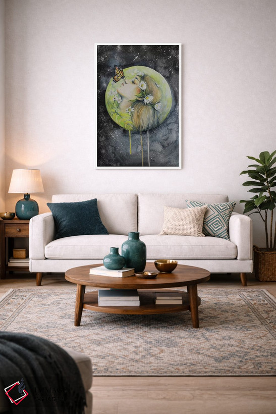 تابلو دکوراتیو احساسش کن اثر سارا ریچز - D2W