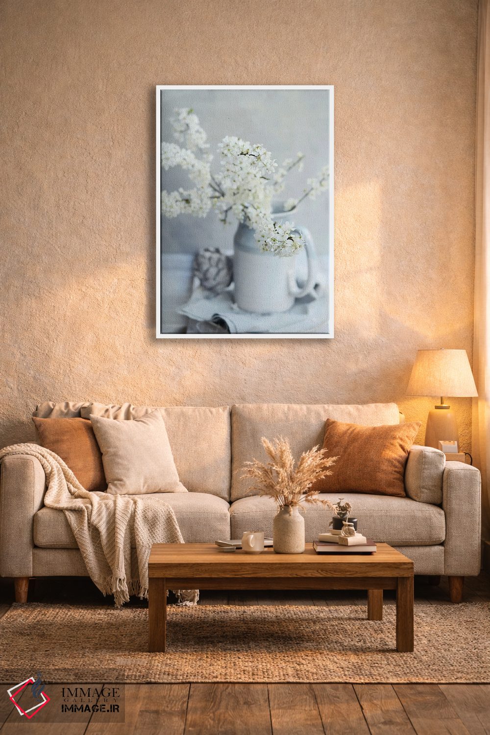 تابلو دکوراتیو در آغوش کشیدن فصل اثر سارا گاردنر - D4W