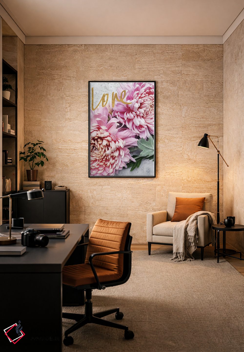 تابلو دکوراتیو عشق اثر سارا گاردنر - D6B