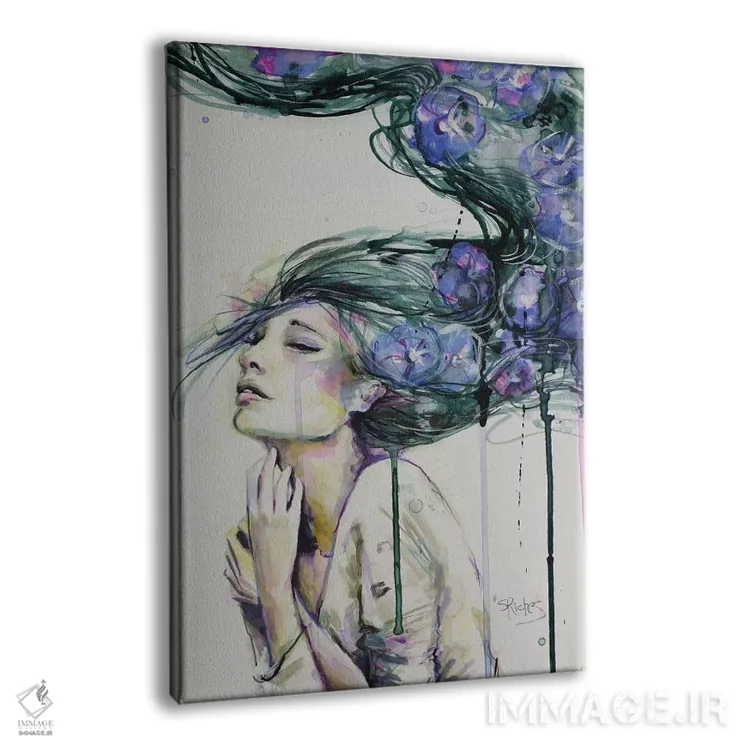 تابلو دکوراتیو ضربه ای به قلب اثر سارا ریچز - نمای پرسپکتیو محصول