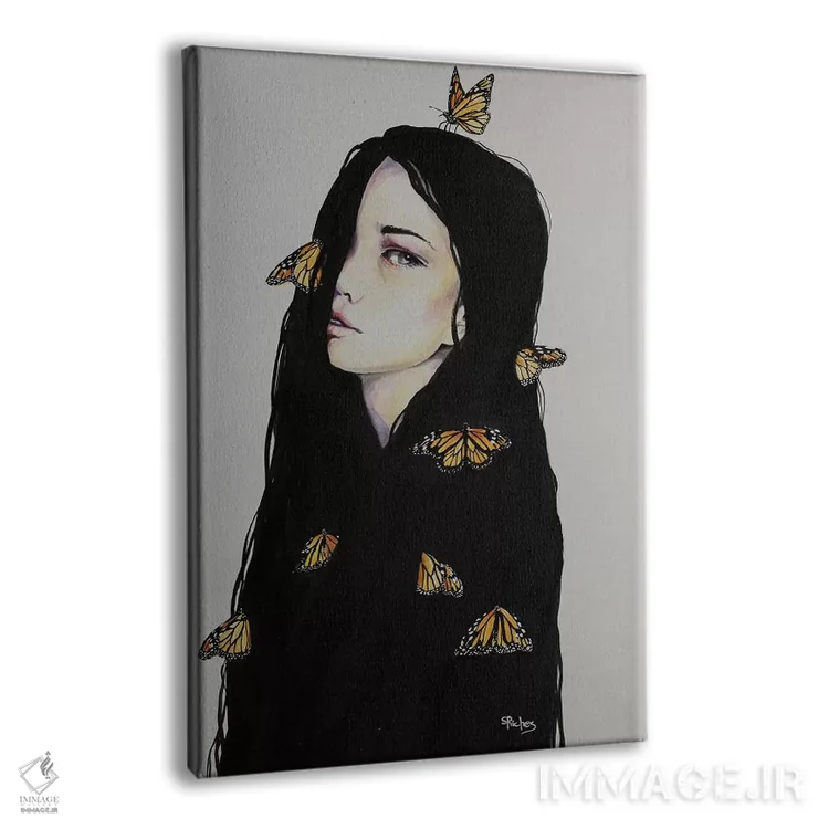 تابلو دکوراتیو ایمان بیاور اثر سارا ریچز - نمای پرسپکتیو محصول