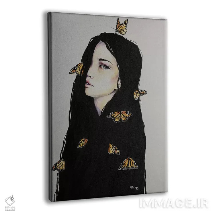 تابلو دکوراتیو ایمان بیاور اثر سارا ریچز - نمای پرسپکتیو محصول